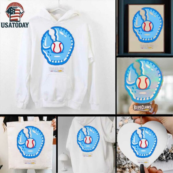 Jersey Shore BlueClaws Baseballism Crab Mitt shirt