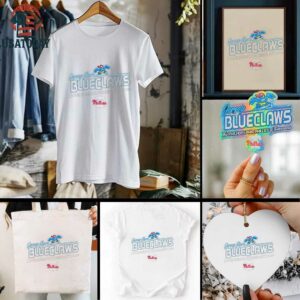 Jersey Shore BlueClaws the Philadelphia Phillies of tomorrow logo shirt