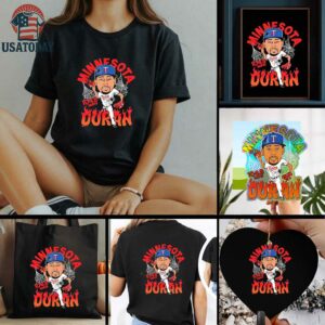 Jhoan Duran Minnesota Twins basketball caricature shirt