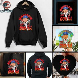 Jhoan Duran Minnesota Twins basketball caricature shirt