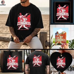 Jim Edmonds triple player St. Louis shirt