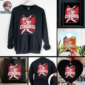 Jim Edmonds triple player St. Louis shirt