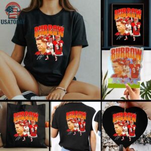 Joe Burrow Cincinnati Bengals Collage Signature Vintage shirt