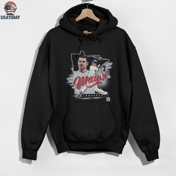 Joe Mauer 7 Minnesota State National Baseball Hall of Fame shirt