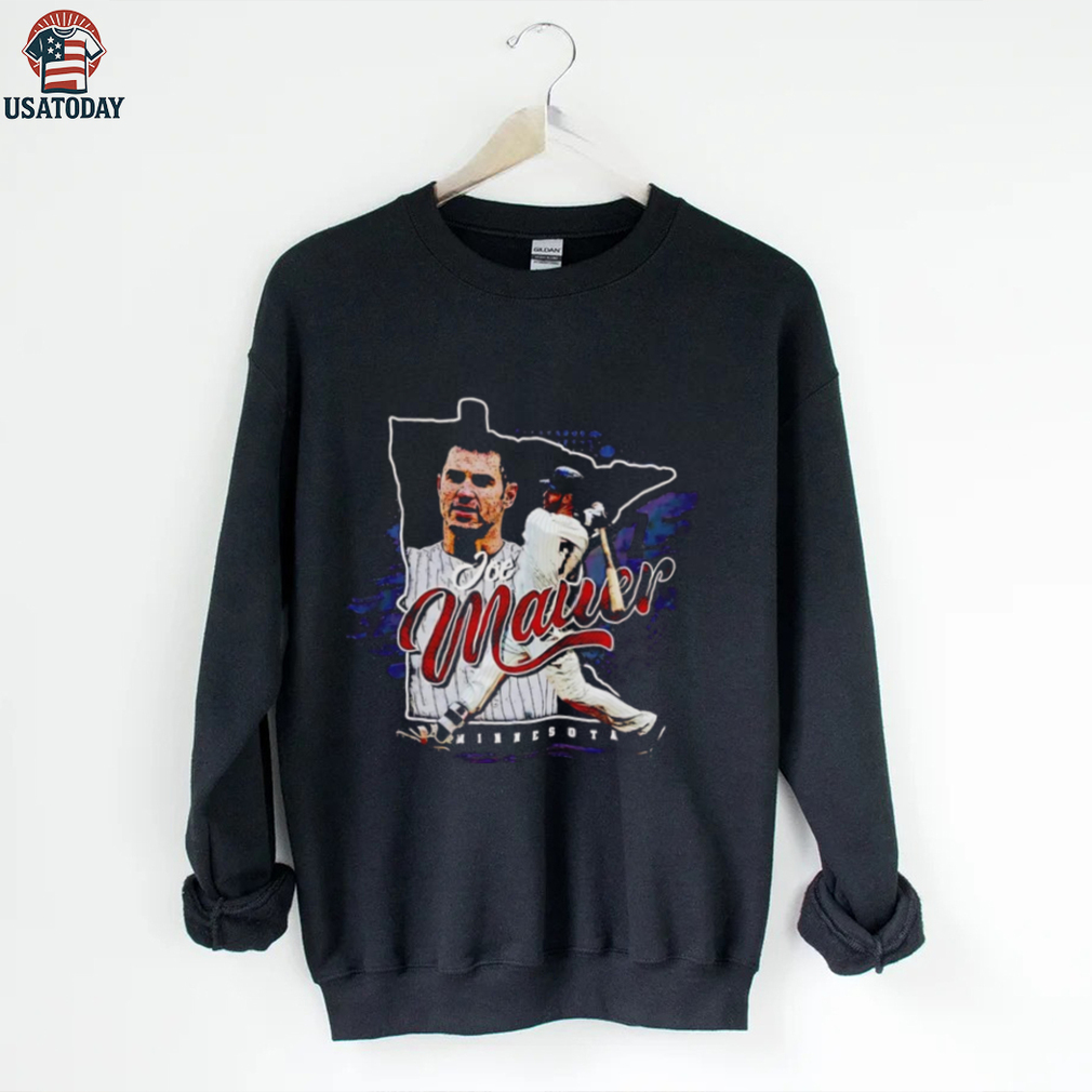 Joe Mauer silhouette Minnesota State shirt Joe Mauer silhouette Minnesota State shirt