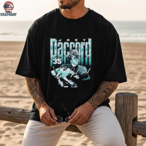 Joey Daccord 35 Seattle Kraken Hockey player autographed shirt