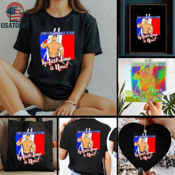 John Cena Farewell Tour 2025 Paris the last time is now shirt