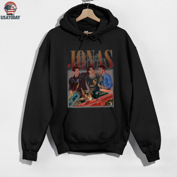 Jonas Brothers retro car band reunion shirt