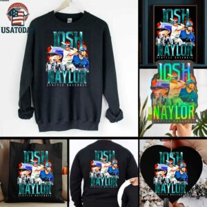 Josh Naylor Seattle Mariners MLB Flair signature shirt