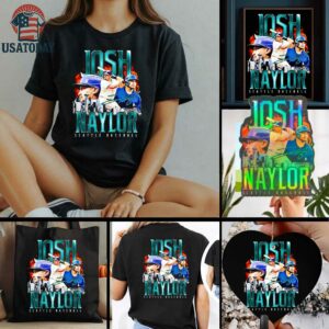 Josh Naylor Seattle Mariners MLB Flair signature shirt