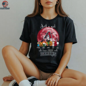 Just a Girl Who Loves Witches & DBACKS T Shirt