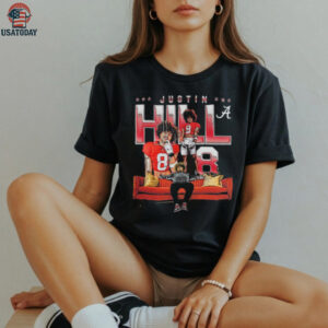 Justin Hall Alabama Crimson Tide Football Fan T Shirt