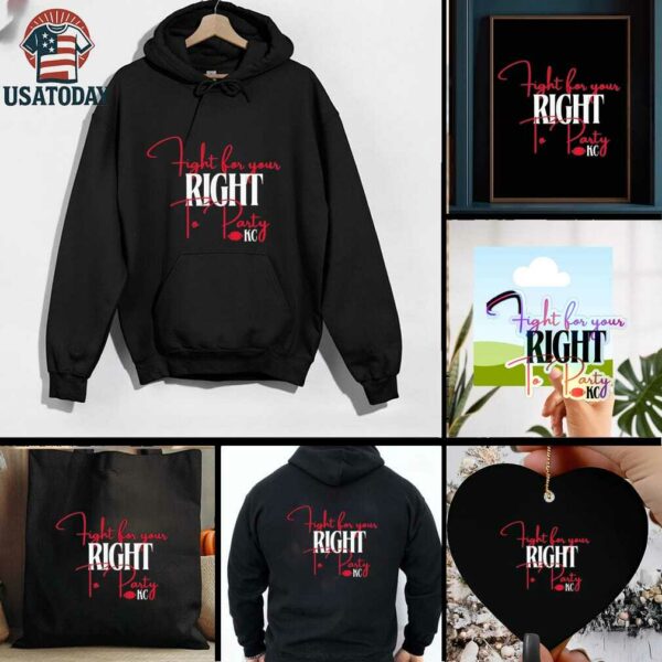 KC Chiefs fight for your right to party shirt