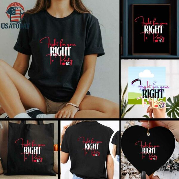 KC Chiefs fight for your right to party shirt