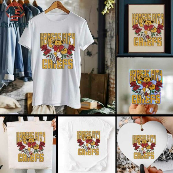 Kansas City Chiefs NFL x Grateful Dead shirt