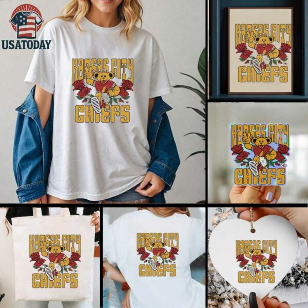 Kansas City Chiefs NFL x Grateful Dead shirt
