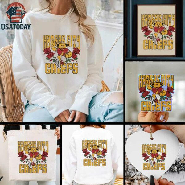 Kansas City Chiefs NFL x Grateful Dead shirt