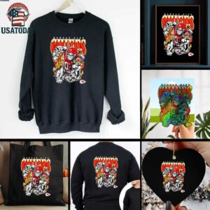 Kansas City Chiefs Rush X Skeleton Player shirt