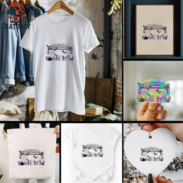 Kansas State Wildcats Saturdays are for aggieville shirt