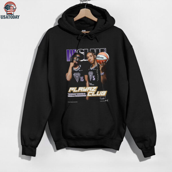 Kayla Thornton & Tiffany Hayes Golden State Valkyries SLAM Unisex Cover T Shirt