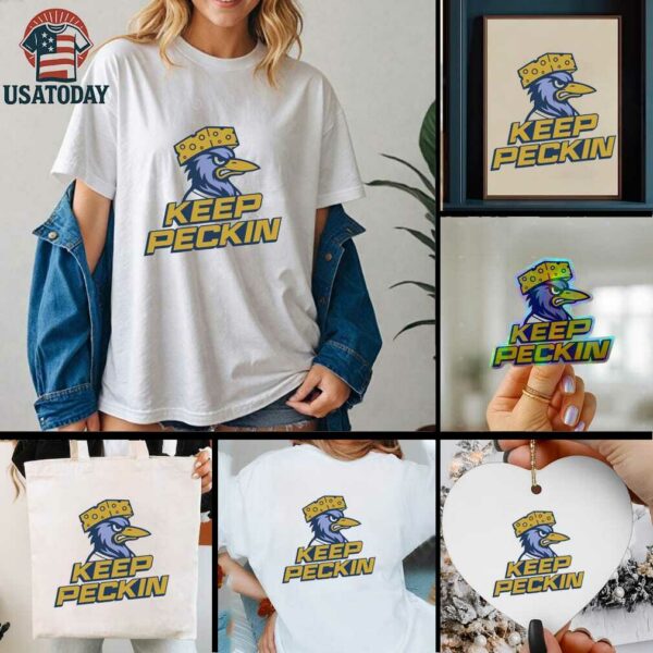 Keep Peckin birds cheese Milwaukee Brewers Baseball shirt