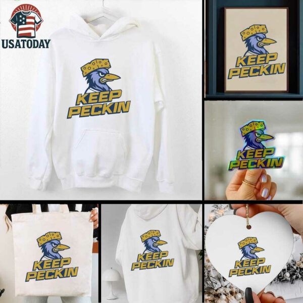 Keep Peckin birds cheese Milwaukee Brewers Baseball shirt