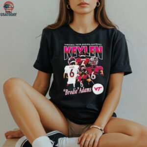 Keylen Adams Brodie Virginia Tech Hokies Football Vintage shirt