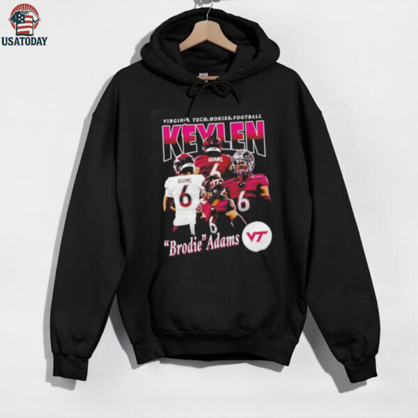 Keylen Adams Brodie Virginia Tech Hokies Football Vintage shirt