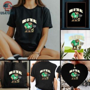 King of the Hill San Francisco 49ers NFL high on a mountain but always lookin up shirt