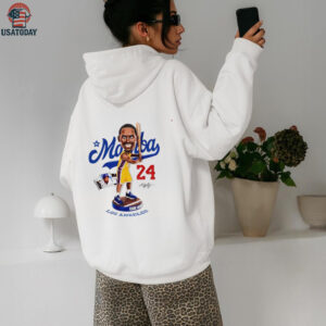 Kobe Bryant Mamba baseball cartoon shirt