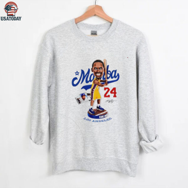 Kobe Bryant Mamba baseball cartoon shirt