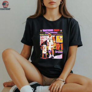 Kobe Bryant dropped 81 points mamba unleash Hoolywood hoops shirt