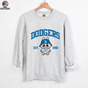 LA Dodgers Labubu Baseball Shirt