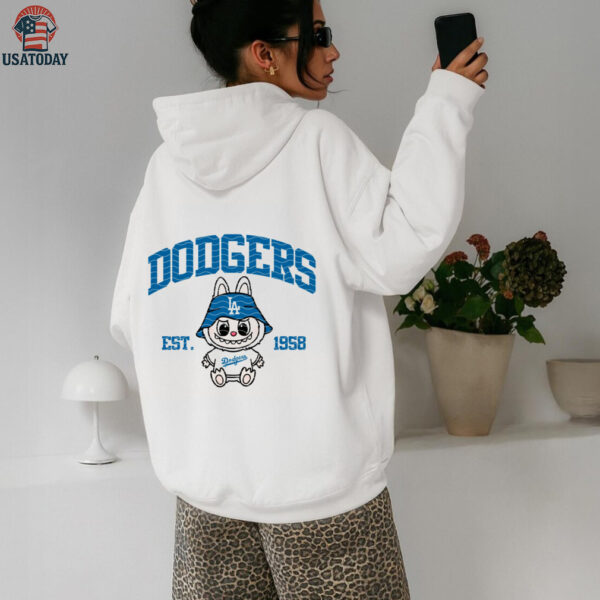 LA Dodgers Labubu Baseball Shirt