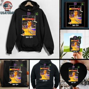 LeBron Los Angeles Lakers basketball Artwork shirt
