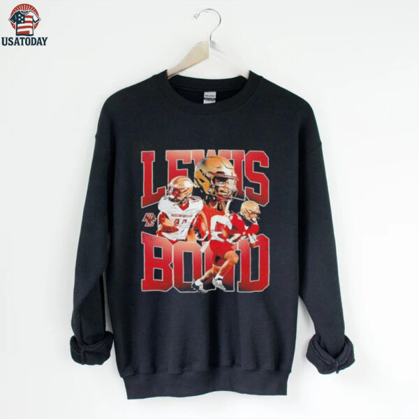 Lewis Bond Boston College Eagles football graphic shirt