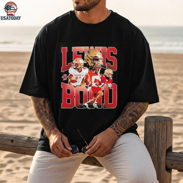 Lewis Bond Boston College Eagles football graphic shirt