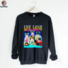 Live laugh lobotomy cat graphic shirt