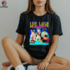 Live laugh lobotomy cat graphic shirt