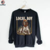 Local Boy Black Hunting Dog Sunset Vintage For Hunters Shirt