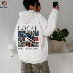 Local Southern Boy Duck Hunting Black Lab Outdoor Vintage Shirt