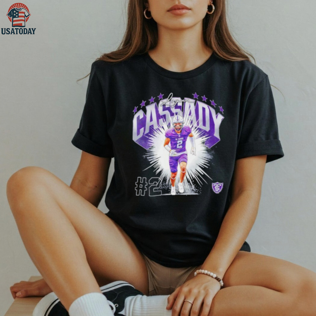 Logan Cassady 2 St Thomas Tommies football player shirt Logan Cassady 2 St Thomas Tommies football player shirt