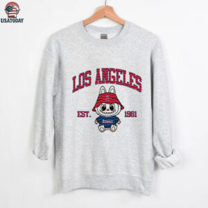 Los Angeles Angels Labubu Baseball Shirt