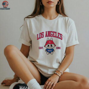 Los Angeles Angels Labubu Baseball Shirt