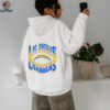 Los Angeles Chargers NFL logo Outerstuff Youth Huddle shirt