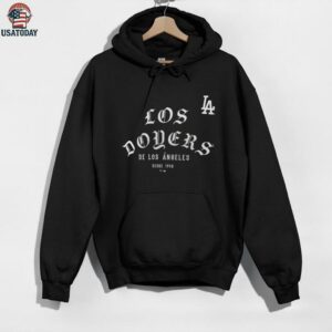 Los Angeles Dodgers Black City of Angels 1958 T Shirt