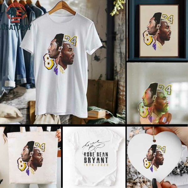 Los Angeles Dodgers Kobe Bryant 8 24 happy birthday 1978 2020 signature shirt