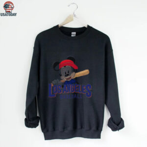 Los Angeles Mickey Baseball T Shirt