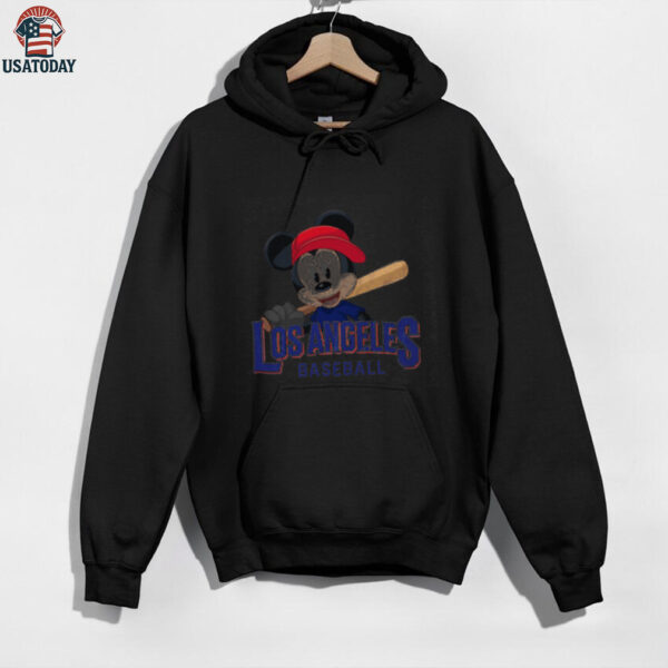 Los Angeles Mickey Baseball T Shirt