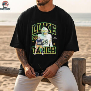 Luke Talich NCAA Notre Dame Football graphic vintage shirt